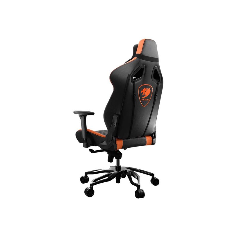 4715302442934-Fauteuil gamer ARMOR TITAN PRO- accoudoirs réglables - appui-tête amovible - noir et ora-P_400001323_5-4