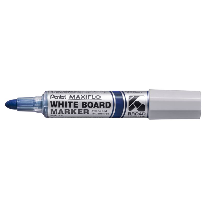 884851047960-Pentel MAXIFLO - Marqueur effaçable - pointe ogive ultra large - bleu-P_400001327_1-0