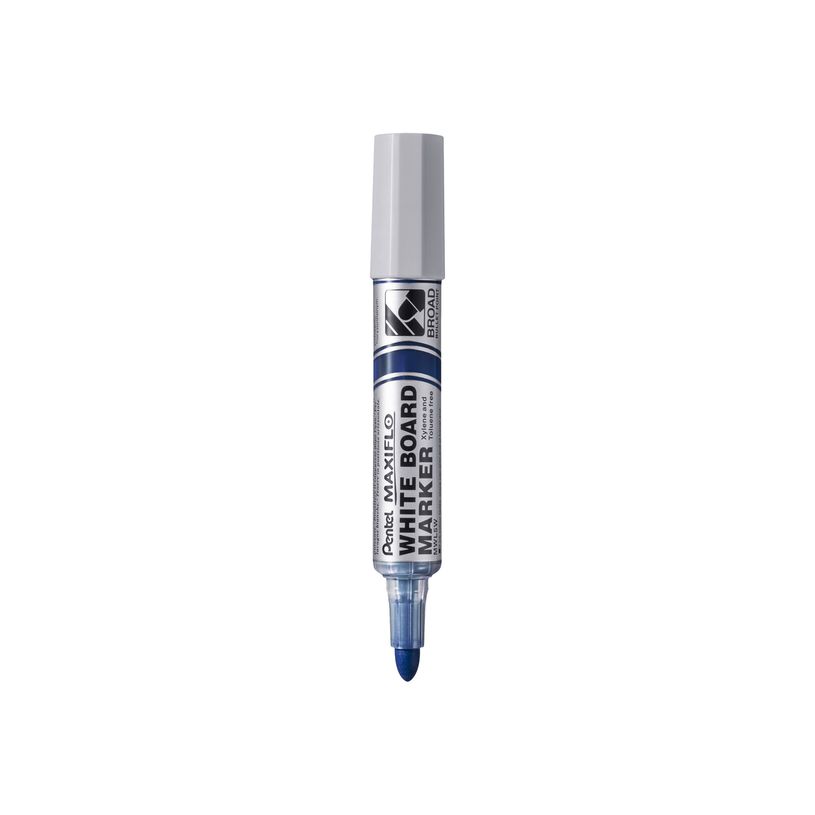 884851047960-Pentel MAXIFLO - Marqueur effaçable - pointe ogive ultra large - bleu-P_400001327_2-1