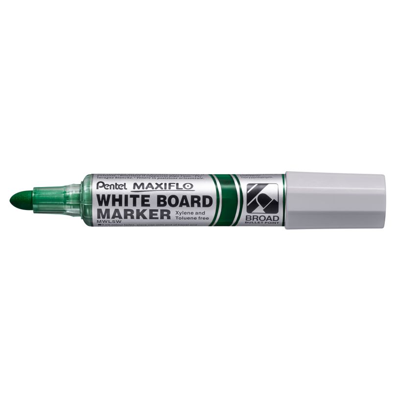 884851047977-Pentel MAXIFLO - Marqueur effaçable - pointe ogive ultra large - vert-P_400001328_1-0