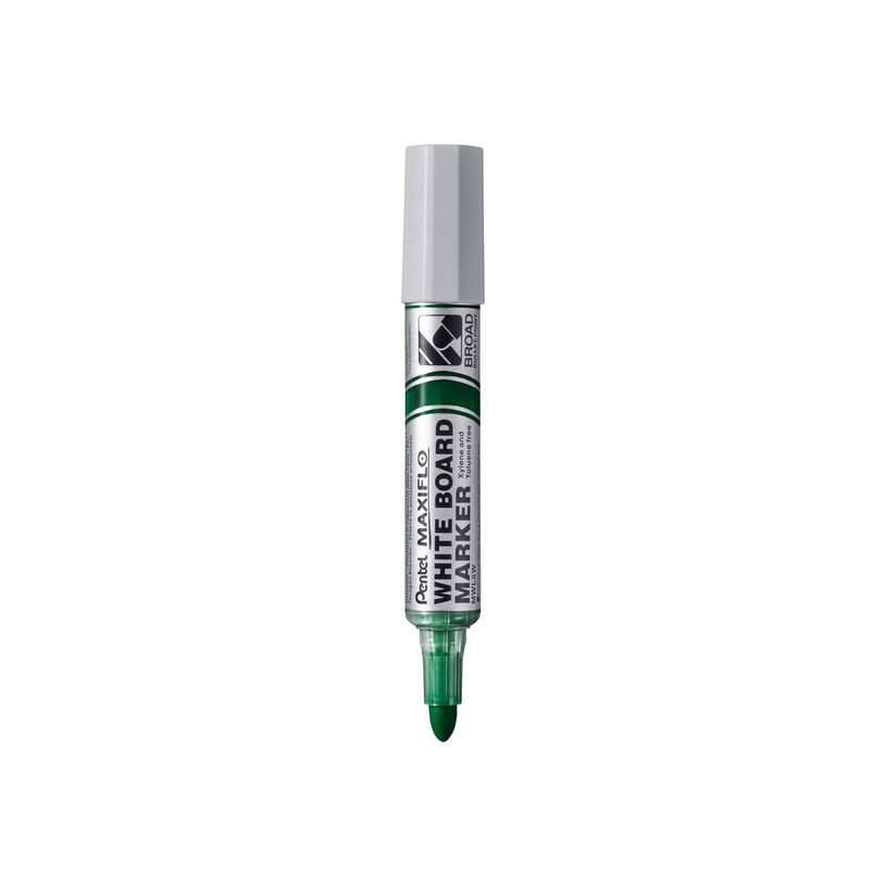 884851047977-Pentel MAXIFLO - Marqueur effaçable - pointe ogive ultra large - vert-P_400001328_2-1