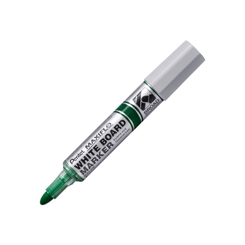 884851047977-Pentel MAXIFLO - Marqueur effaçable - pointe ogive ultra large - vert-P_400001328_3-2