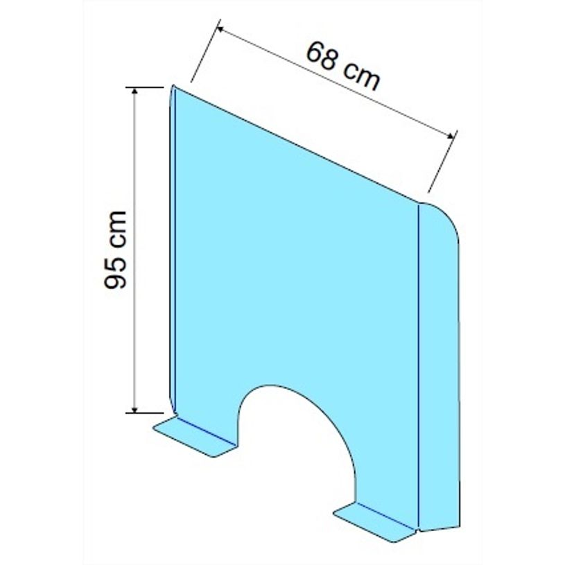 0404000015369-Exacompta - Vitre de protection de comptoir à poser - 95 x 68 cm-P_400001536_1-0