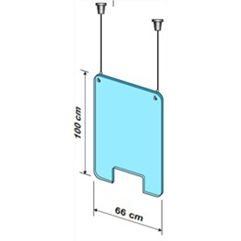0404000015376-Exacompta - Vitre de protection à suspendre avec kit de fixation - 99 x 66 cm-P_400001537_2-0