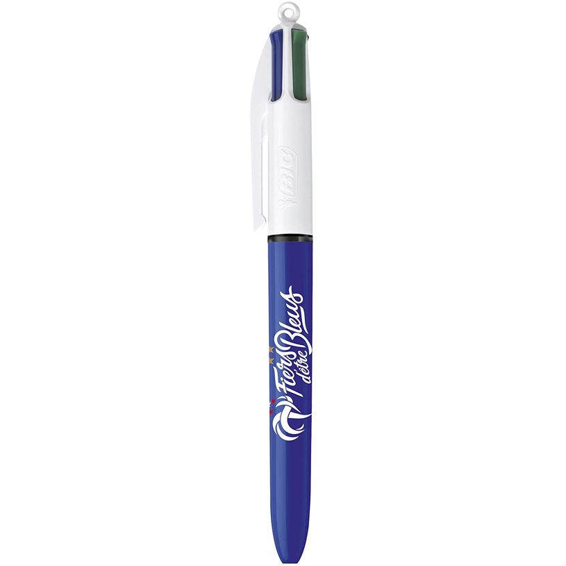 3086123629530-BIC 4 Couleurs - Stylo à bille 4 couleurs - 1 mm - Fiers d'être bleus-P_400001625_1-0