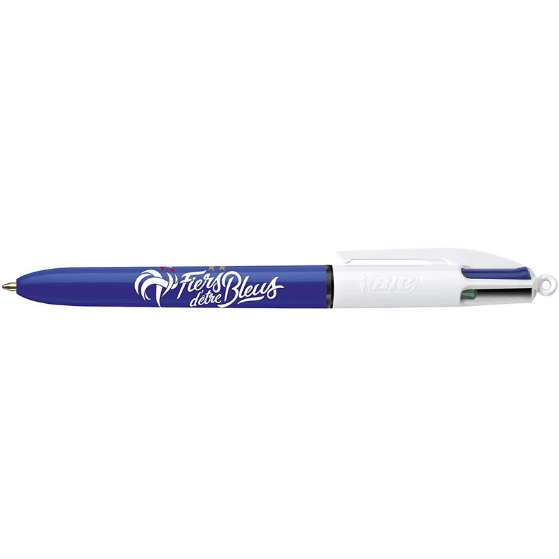 3086123629530-BIC 4 Couleurs - Stylo à bille 4 couleurs - 1 mm - Fiers d'être bleus-P_400001625_2-1