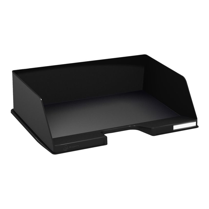 9002493014459-Exacompta Ecotray - 4 Corbeilles à courrier à l'italienne noir-P_400001693_2-1