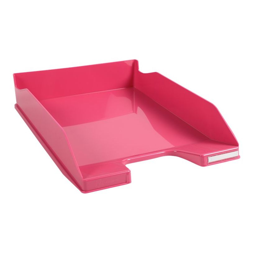 9002493110915-Exacompta COMBO Glossy - 6 Corbeilles à courrier framboise-P_400001722_2-1
