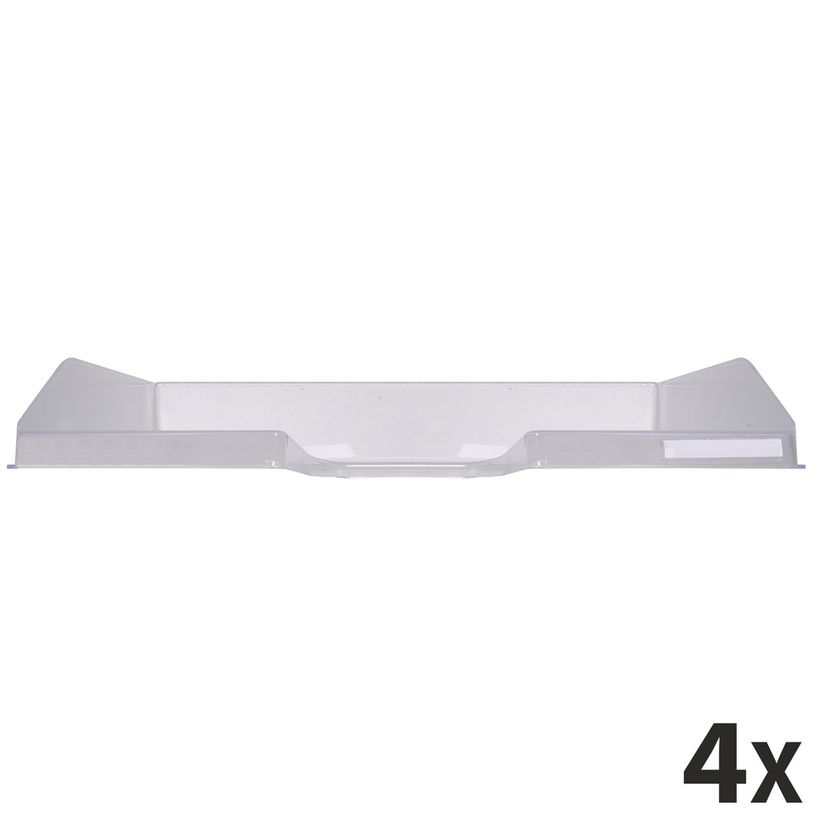 9002493014619-Exacompta COMBO - 4 Corbeilles à courrier à l'italienne - cristal-P_400001735_1-0