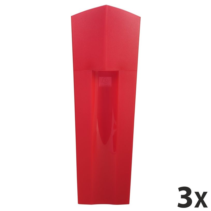 9002493110823-Exacompta The Magazine - 3 Porte-revues rouge carmin-P_400001742_1-0