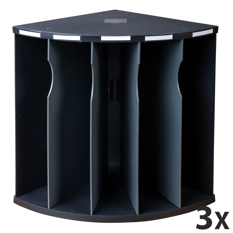 9002493429529-Exacompta The Corner A4+ - 3 Trieurs ergonomique - 5 compartiments - noir/gris-P_400001776_1-0