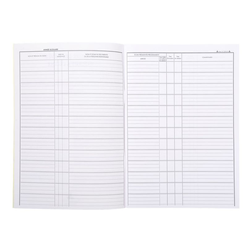 3370442539312-Exacompta - 20 Registres des élèves inscrits à l'école  - 5 fiches annuelles - A4-P_400001790_3-2