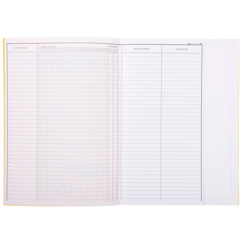 3370442539350-Exacompta - 40 Registres du personnel - présences et absences-P_400001793_2-1