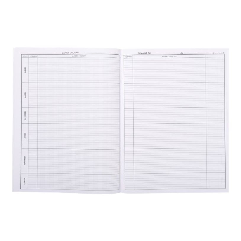 3370442542411-Exacompta - 30 Cahiers Journal de la classe - école primaire - double page par semaine  --P_400001796_3-2