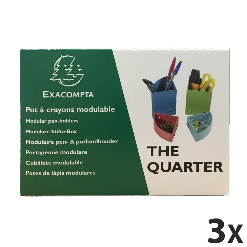 9002493099579-1928 by Exacompta - 3 Pots à crayons modulable multicolore-P_400001800_1-0