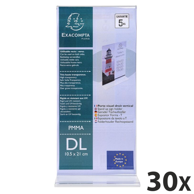 9002493104310-Exacompta - 30 Porte-visuels droit - format DL vertical-P_400001811_1-0