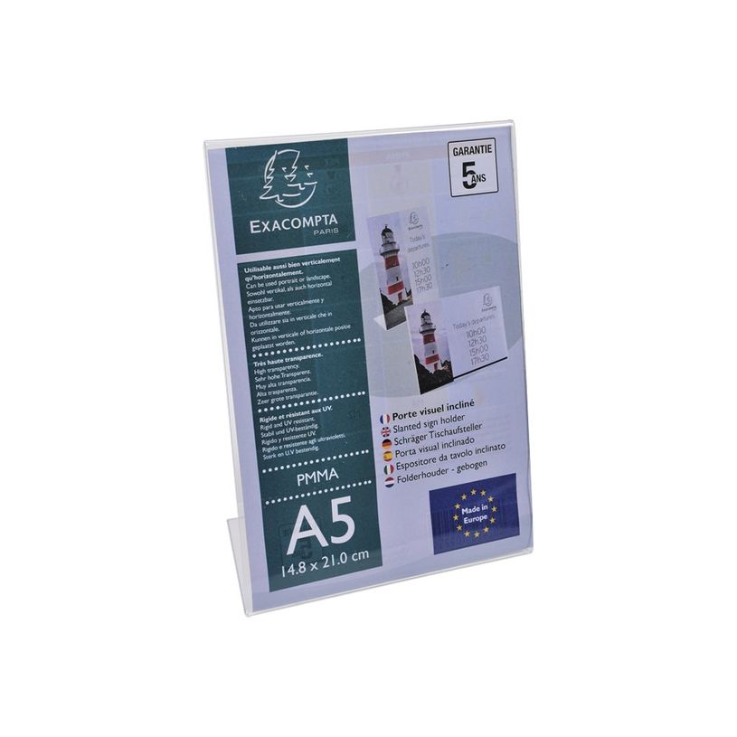 9002493104259-Exacompta - 30 Porte-visuels incliné - A5 horizontal/vertical-P_400001814_2-1