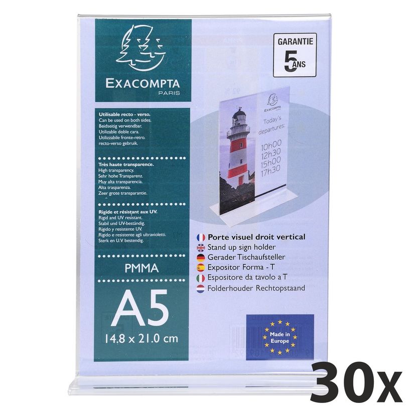 9002493104297-Exacompta - 30 Porte-visuels droit - A5 vertical-P_400001815_1-0