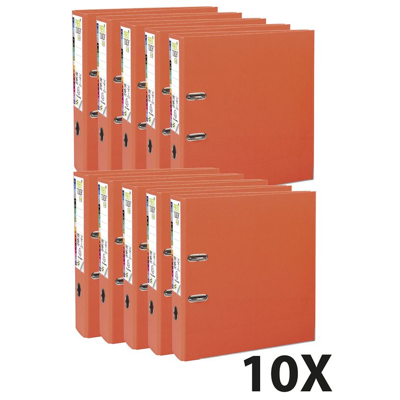 3130632533441-Exacompta Prem'Touch - 10 Classeurs à levier - Dos 80 mm - A4 Maxi - pour 600 feuilles - -P_400001861_1-0