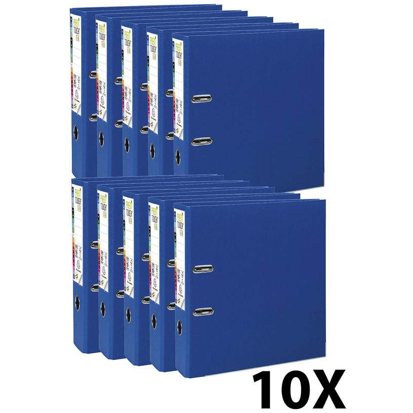 3130632533526-Exacompta Prem'Touch - 10 Classeurs à levier - Dos 80 mm - A4 Maxi - pour 600 feuilles - -P_400001863_1-0