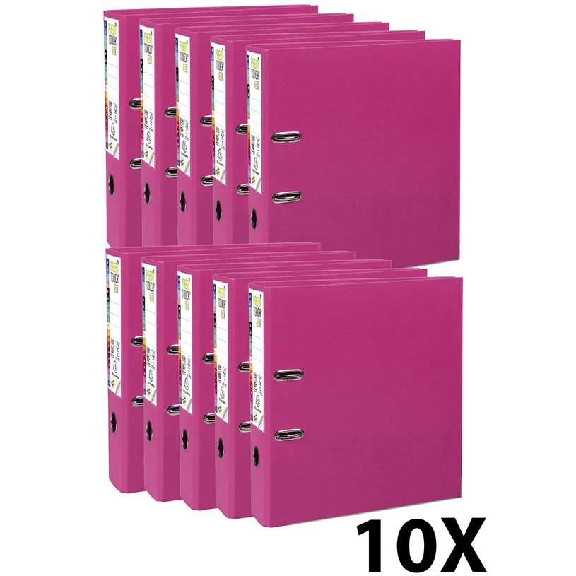 3130632533595-Exacompta Prem'Touch - 10 Classeurs à levier - Dos 80 mm - A4 Maxi - pour 600 feuilles - -P_400001866_1-0