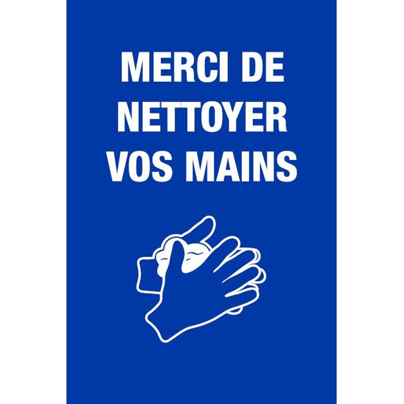 0404000019930-Novus Dahle - Tapis de distanciation sociale - Nettoyage mains - bleu - 60 x 90 cm -P_400001993_1-0