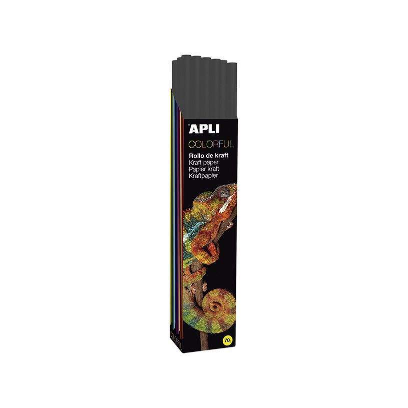 0000005809387-Apli Agipa - Papier cadeau kraft - 100 cm x 3 m - 70 g/m² - noir-P_400002043_1-0