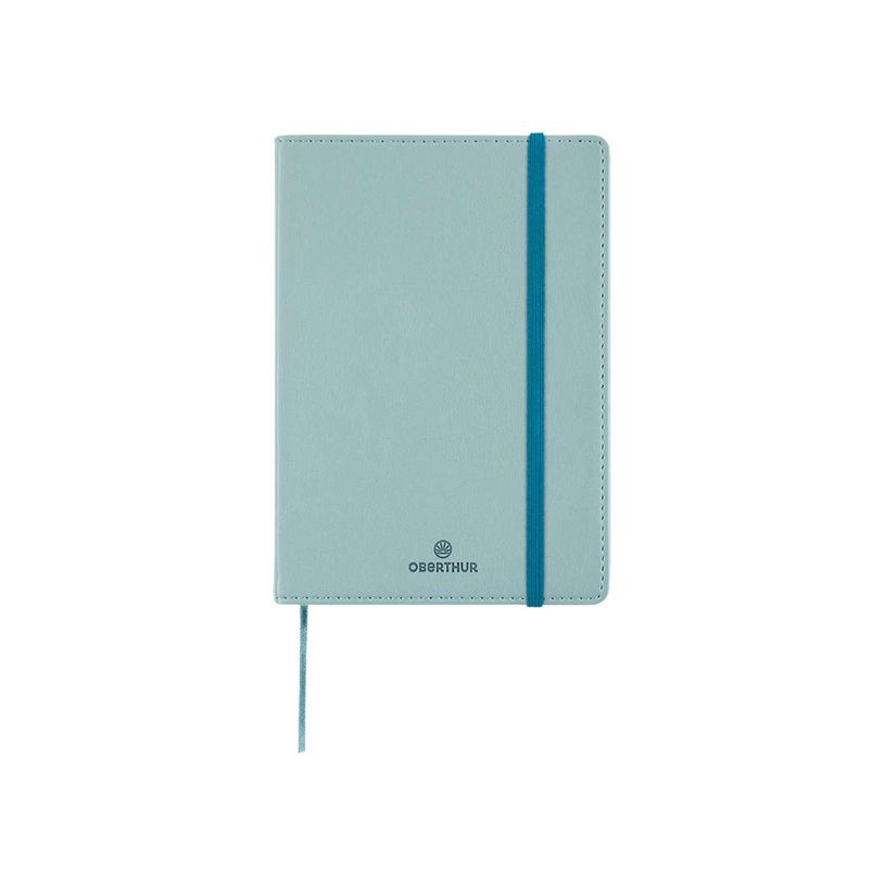 3108725881540-Oberthur Carmen - Carnet de notes souple A5 - pointillés - 200 pages - vert de gris-P_400002131_1-0