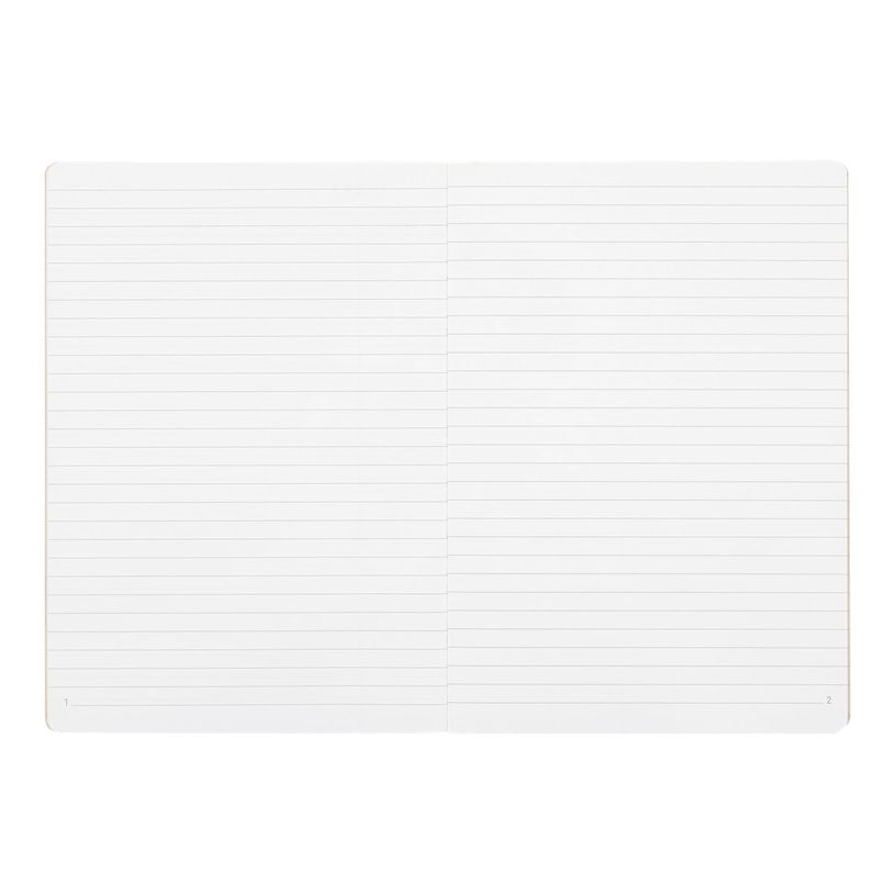 3108725880208-Oberthur Bahia - Carnet de notes souple A5 - ligné - 200 pages - jungle-P_400002142_3-4