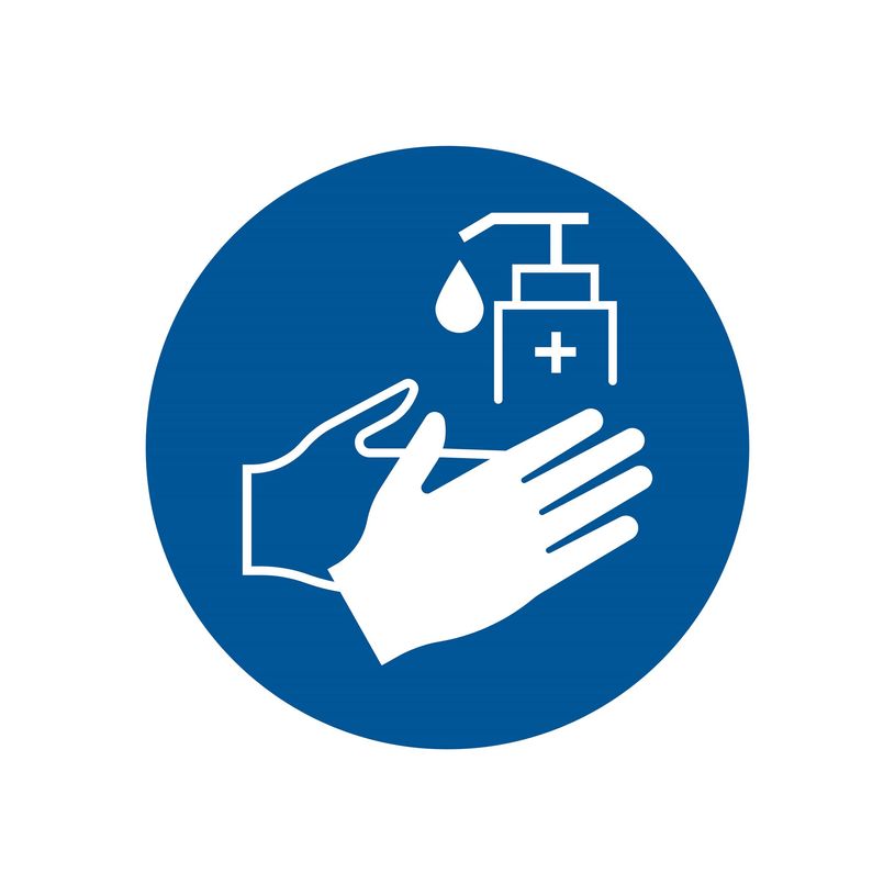 8711234037732-Pickup - Adhésif rond "désinfection des mains requise" - 15 cm de diamètre-P_400002273_1-0