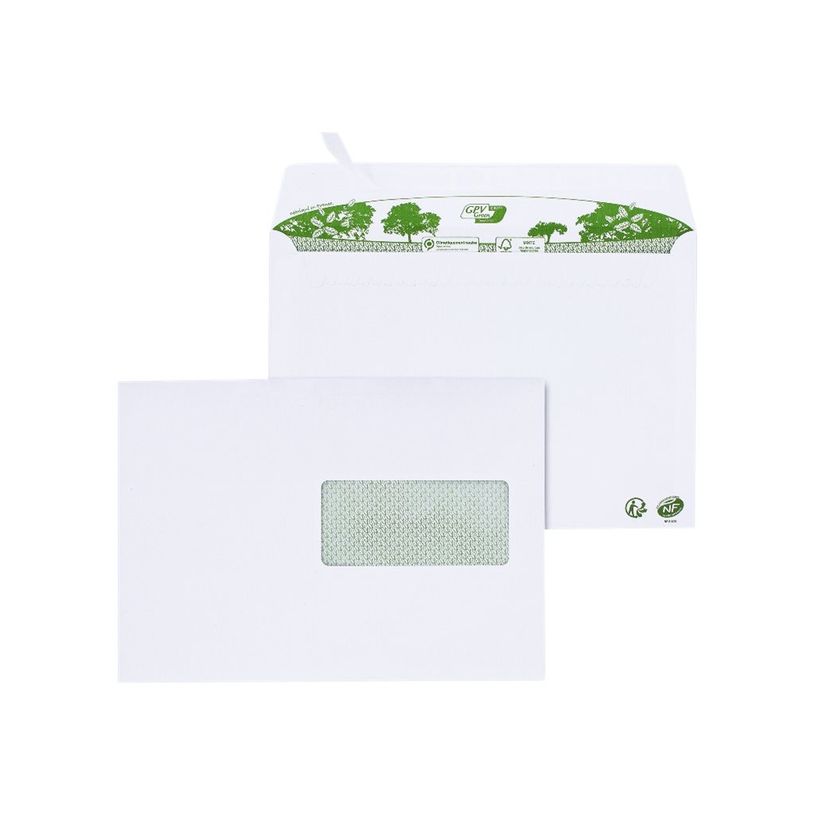 3250650033041-GPV Green - 200 Enveloppes recyclées C5 162 x 229 mm - 80 gr - fenêtre 45x100 mm - blanc - ba-P_400002455_2-1