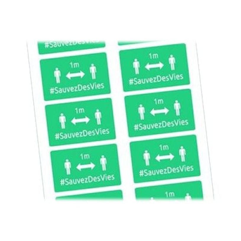 5014702142178-Avery - 20 Badges adhésifs rectangulaires - distanciation sociale - verts-P_400002484_1-0