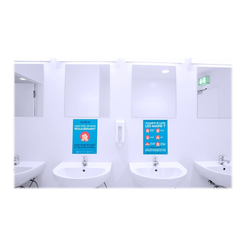 5014702142291-Avery - 2 Affiches de sécurité amovibles A4 - comment se laver les mains-P_400002496_1-1