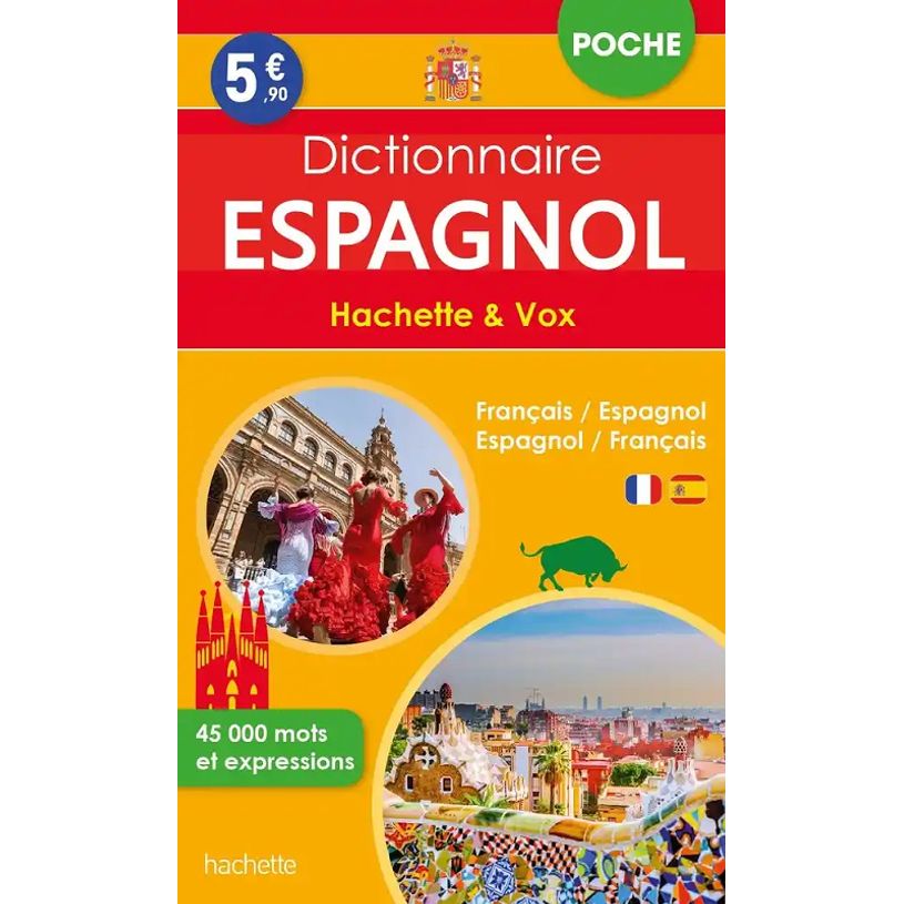9782014006551-Hachette Vox Dictionnaire de poche bilingue Espagnol/Français-P_400002713_1-0