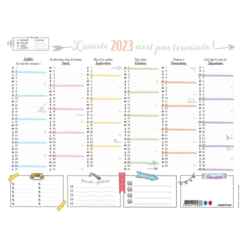 3664447125695-Oberthur Bullet - Calendrier 6 mois par face - 40,5 x 52 cm-P_400002785_2-1