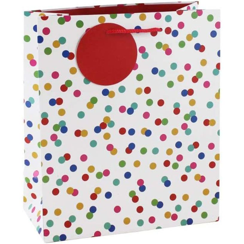 5033601545705-Clairefontaine Eurowrap - Sac cadeau - 21,5 cm x 10,2 cm x 25,3 cm - pois-P_400002814_1-0
