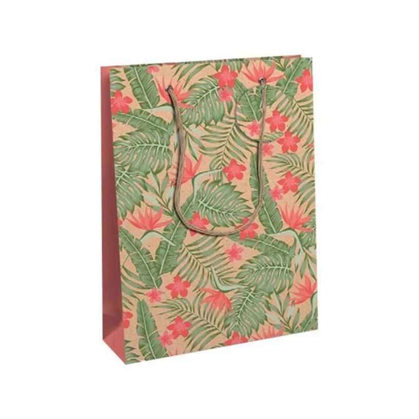 5033601543619-Clairefontaine Kraft - Sac cadeau - 21,5 cm x 10,2 cm x 25,3 cm - tropical-P_400002820_1-0