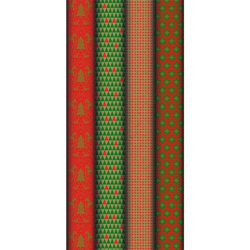 3329682238530-Clairefontaine Eurowrap - Papier cadeau kraft - 70 cm x 2 m - 70 g/m² - différents motif-P_400002839_1-0