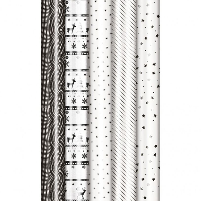 3329682128794-Clairefontaine Premium - Papier cadeau - 70 cm x 2 m - 80 g/m² - différents motifs chamb-P_400002847_2-1