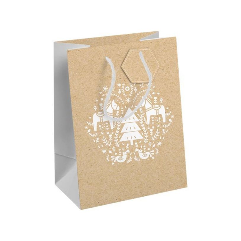 5033601524564-Clairefontaine Eurowrap - Sac cadeau - 21,5 cm x 10,2 cm x 25,3 cm - dalécarlie-P_400002865_1-0