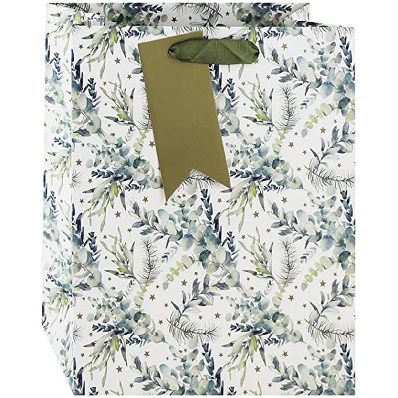 5033601538509-Clairefontaine Eurowrap - Sac cadeau - 21,5 cm x 10,2 cm x 25,3 cm - Noël-P_400002878_1-0