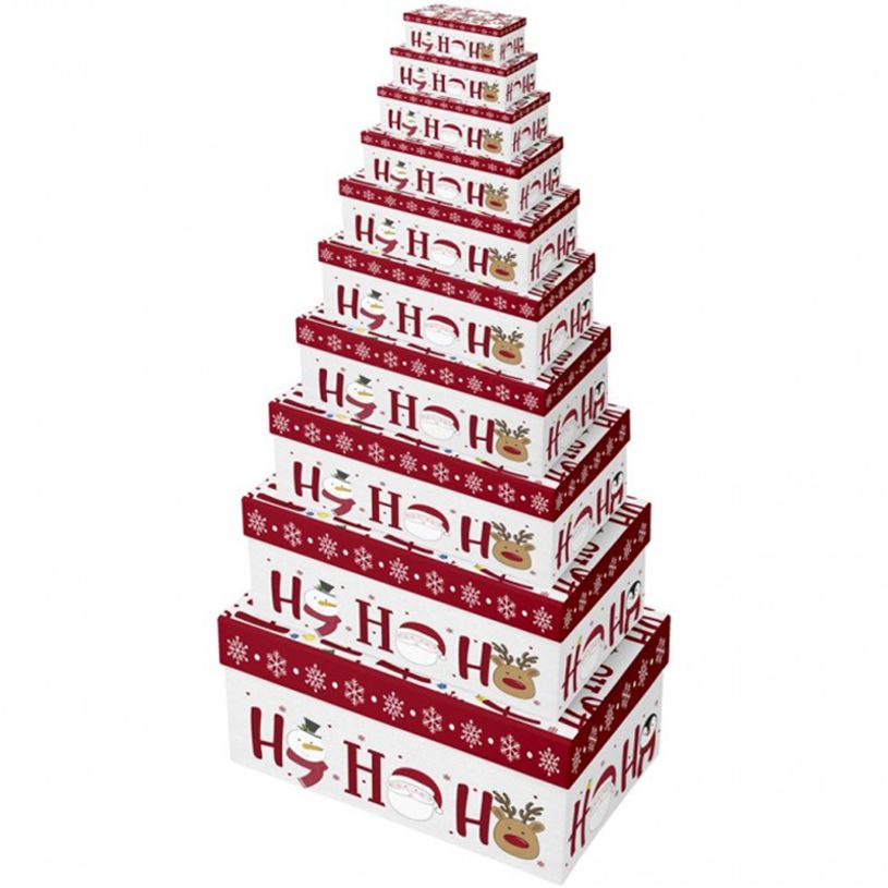 5033601530213-Clairefontaine Eurowrap - 10 Boîtes cadeau - "Hohoho"-P_400002881_1-0