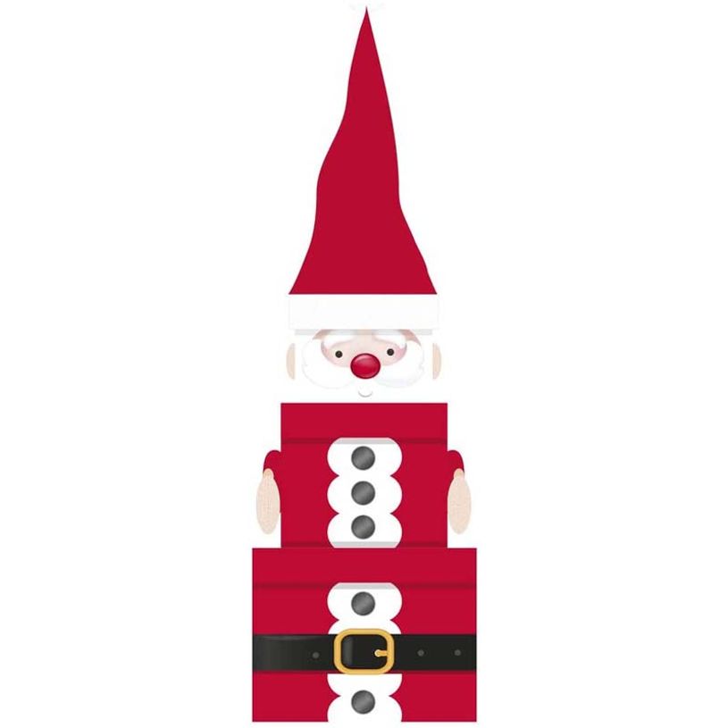 5033601528654-Clairefontaine Eurowrap - 3 Boîtes cadeau carrées - finition peluche père Noël-P_400002882_1-0