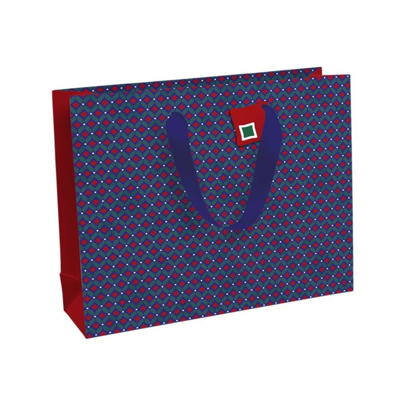 5033601543404-Clairefontaine Eurowrap - Sac shopping imprimé coton wax - 37,3 x 11,8 x 27,5 cm-P_400002912_1-0
