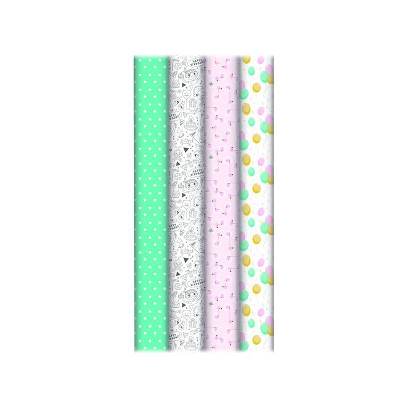 3329682020326-Clairefontaine Excellia - Papier cadeau - 70 cm x 2 m - 80 g/m² - collection birthday-P_400002915_1-0