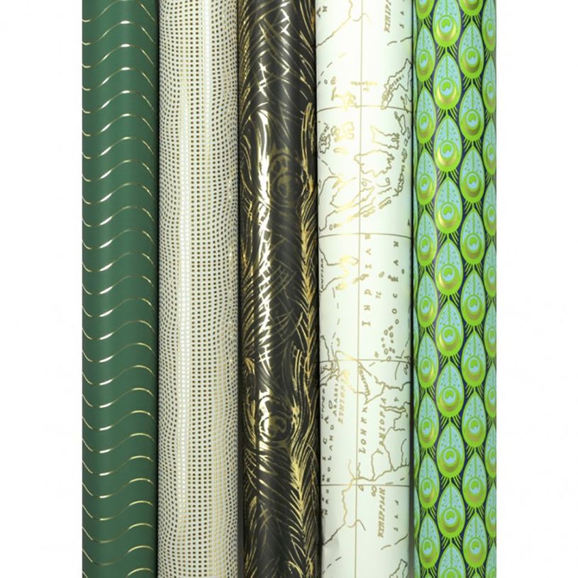 3329682128718-Clairefontaine Premium - Papier cadeau - 70 cm x 2 m - 80 g/m² - collection travel-P_400002922_2-1