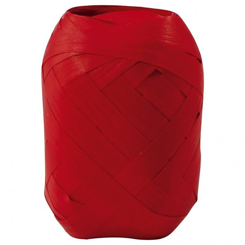 3329686131967-Clairefontaine Eurowrap Christmas - Bolduc mat - ruban d'emballage cadeau - rouge-P_400002930_1-0