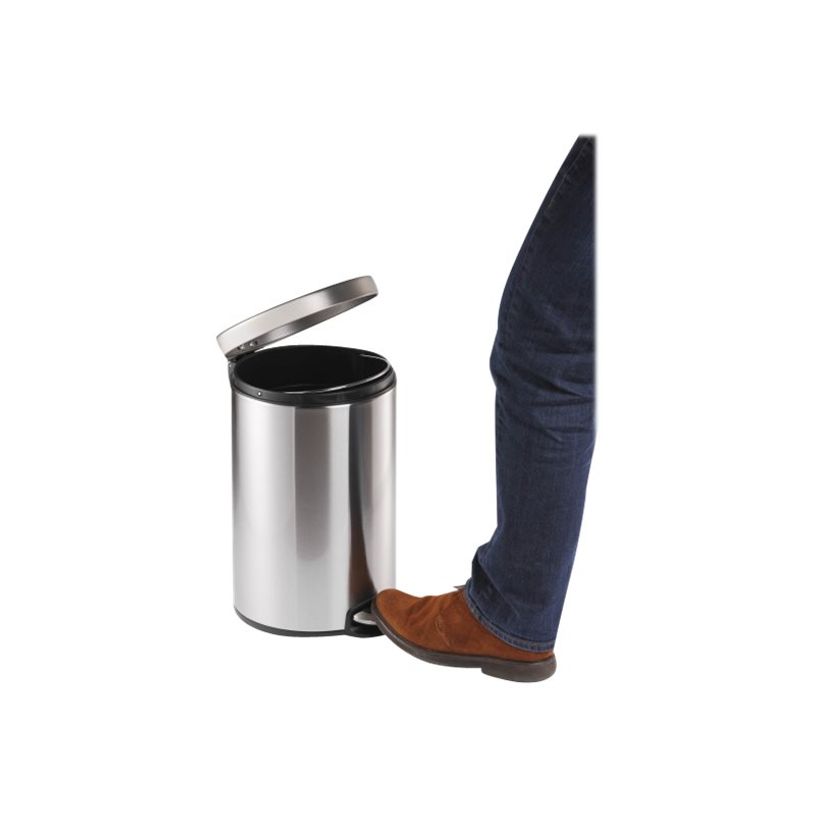 4005546301969-Durable - Poubelle à pédale 5L - acier inoxydable-P_400002996_3-2