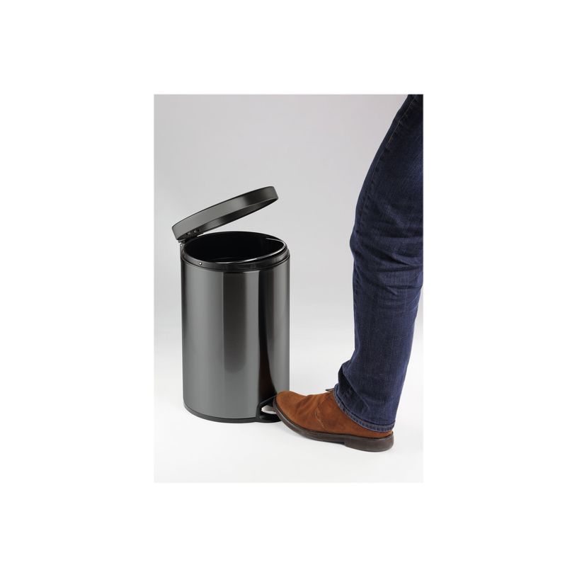 4005546302003-Durable - Poubelle à pédale 12L - métal noir-P_400003000_4-3