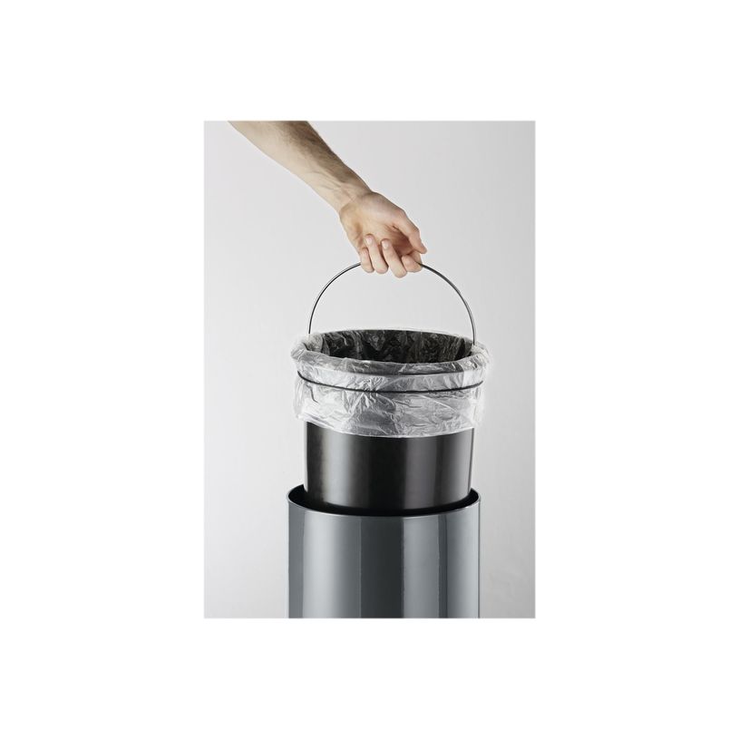 4005546302003-Durable - Poubelle à pédale 12L - métal noir-P_400003000_5-4